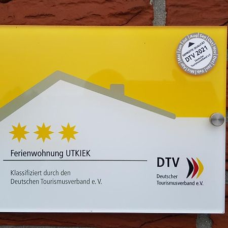Ferienwohnung Utkiek Aurich Esterno foto