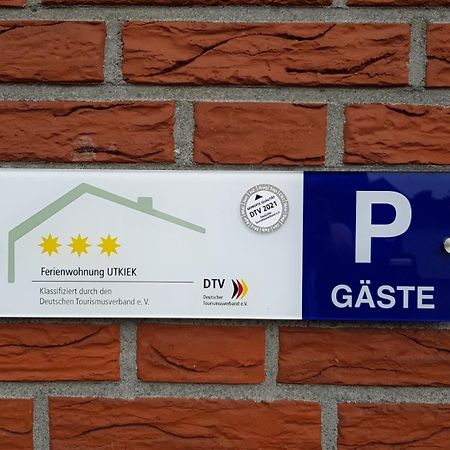 Ferienwohnung Utkiek Aurich Esterno foto